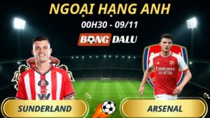 Soi Kèo Nhà Cái Sunderland – Arsenal: 00h30 – 09/11/2025 – Ngoại hạng Anh